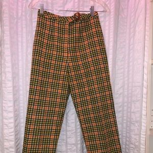 VINTAGE 70s high rise pants